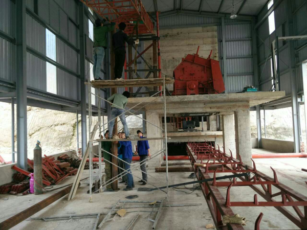 越南石墨礦項目-設(shè)備安裝